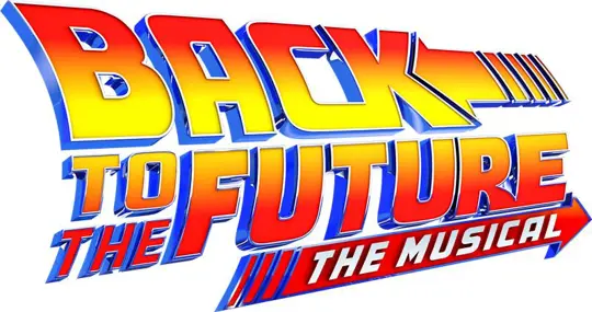 Back To The Future The Musical Banner